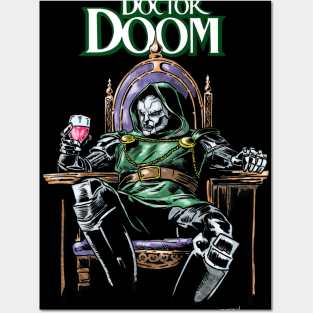 Doctor Doom colour Posters and Art